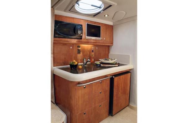 318 Vista galley — factory brochure